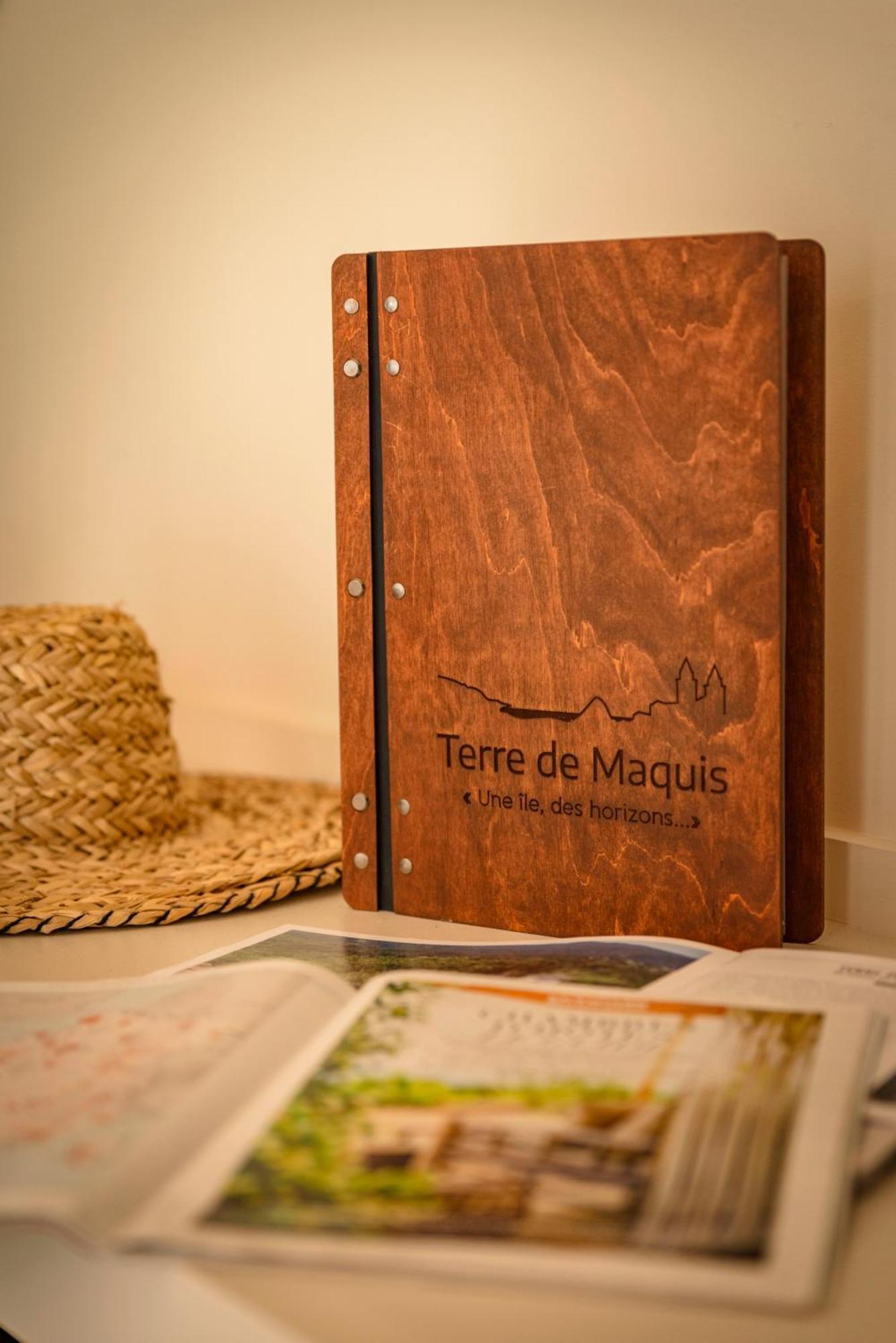 Terre De Maquis, Maison D'Hotes Vue Mer Corse Sari-D'orcino ภายนอก รูปภาพ