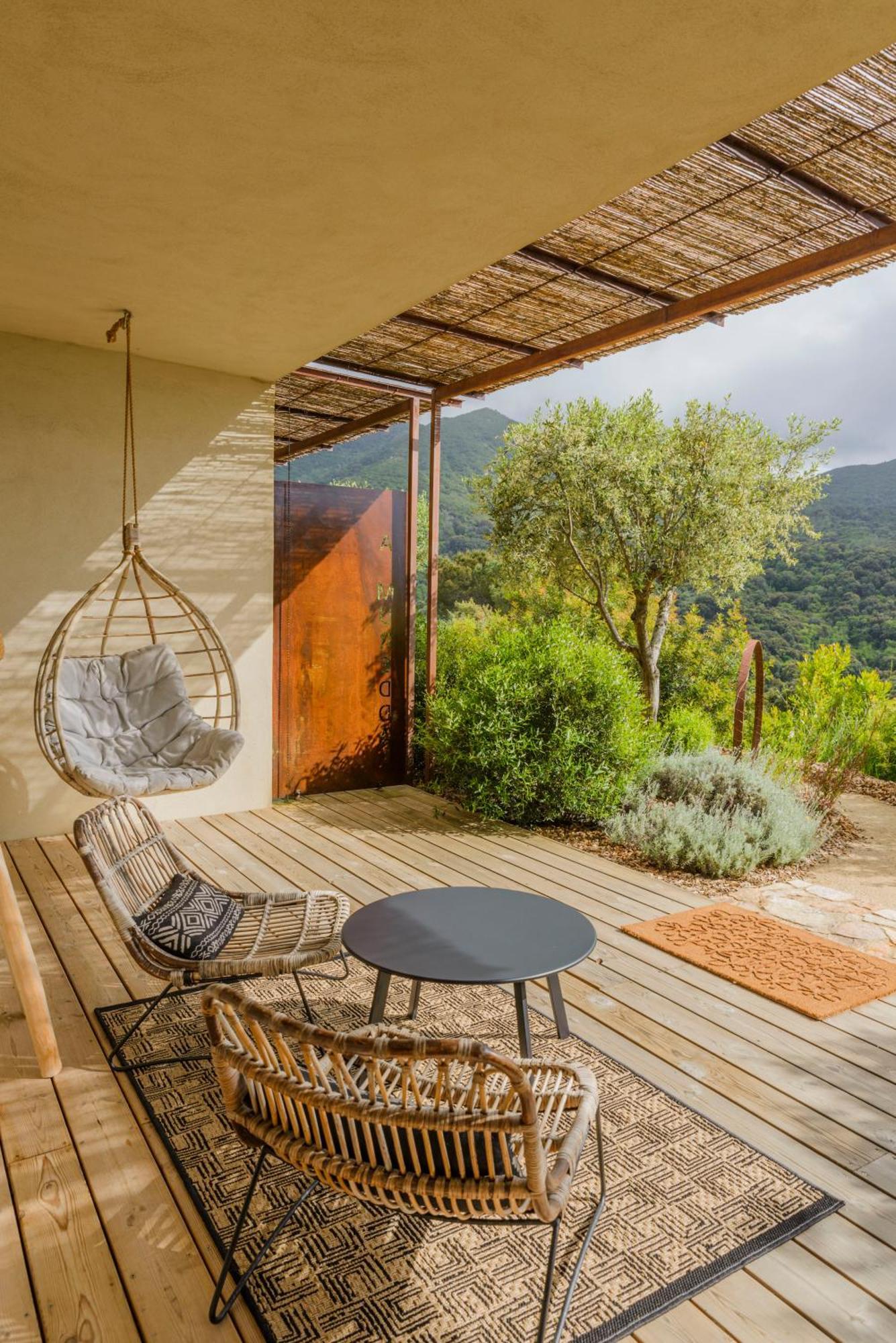 Terre De Maquis, Maison D'Hotes Vue Mer Corse Sari-D'orcino ภายนอก รูปภาพ