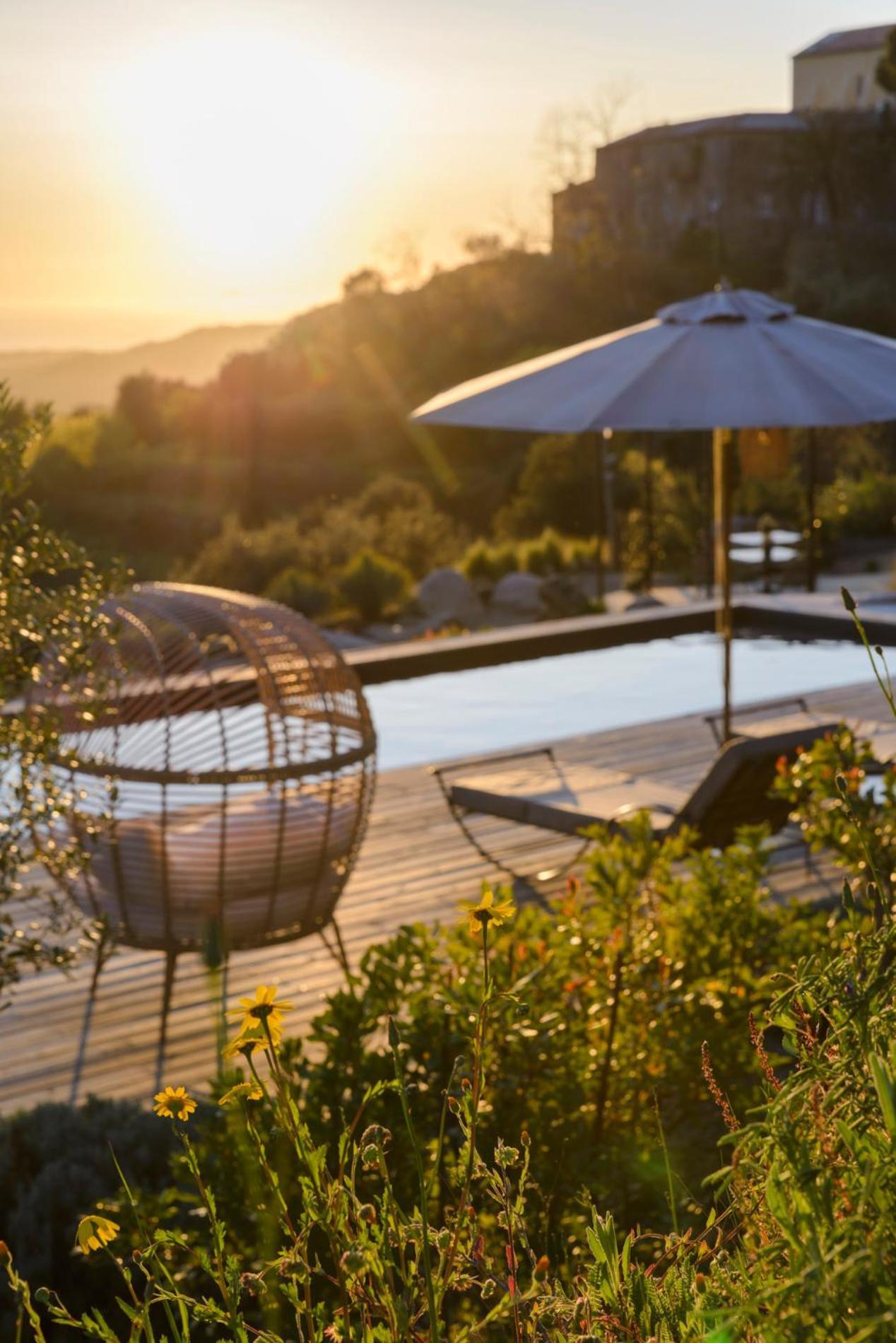 Terre De Maquis, Maison D'Hotes Vue Mer Corse Sari-D'orcino ภายนอก รูปภาพ