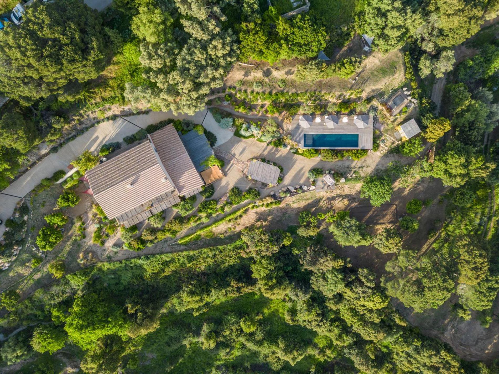 Terre De Maquis, Maison D'Hotes Vue Mer Corse Sari-D'orcino ภายนอก รูปภาพ
